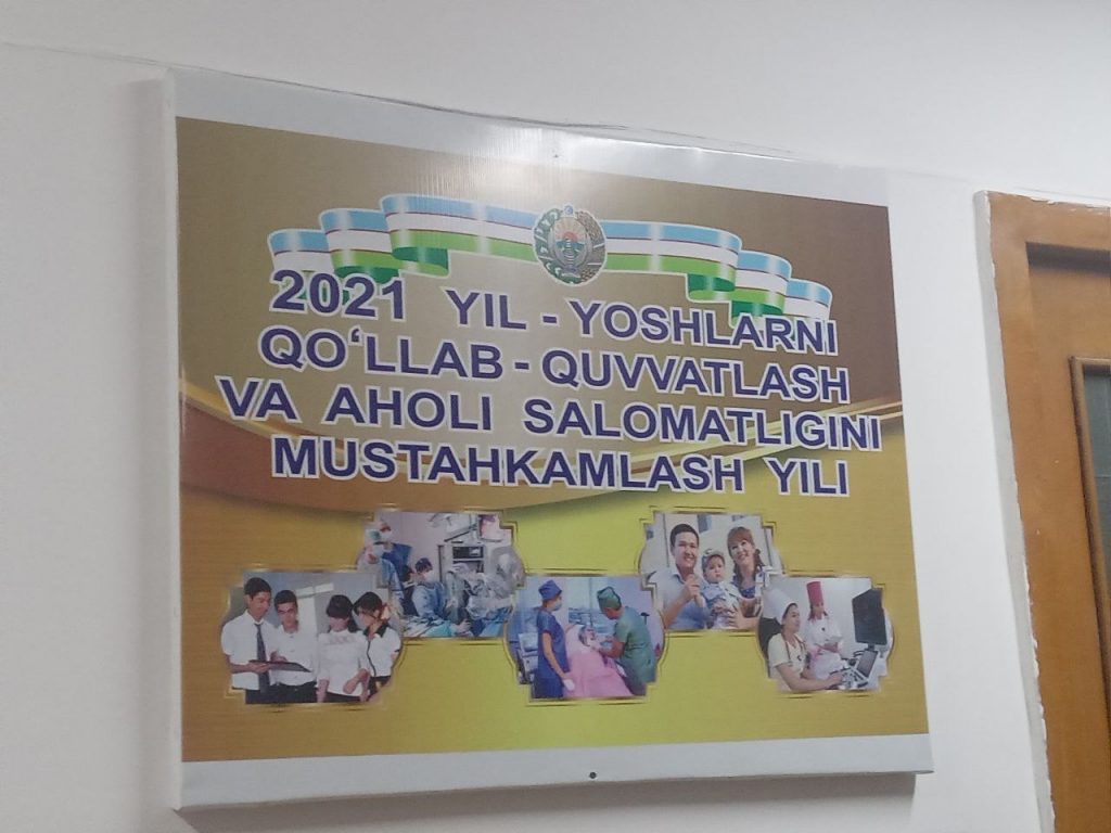 Toshkent shahar 1-son klinik shifoxonasi hali 2021-yilda yashayapti(mi?)