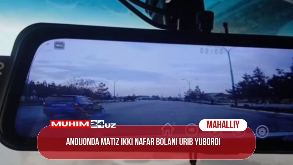 Andijonda Matiz ikki nafar bolani urib yubordi