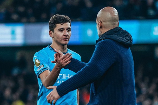 Gvardiola Husanovga UEFA Chempionlar Ligasida ishonch bildirmoqda