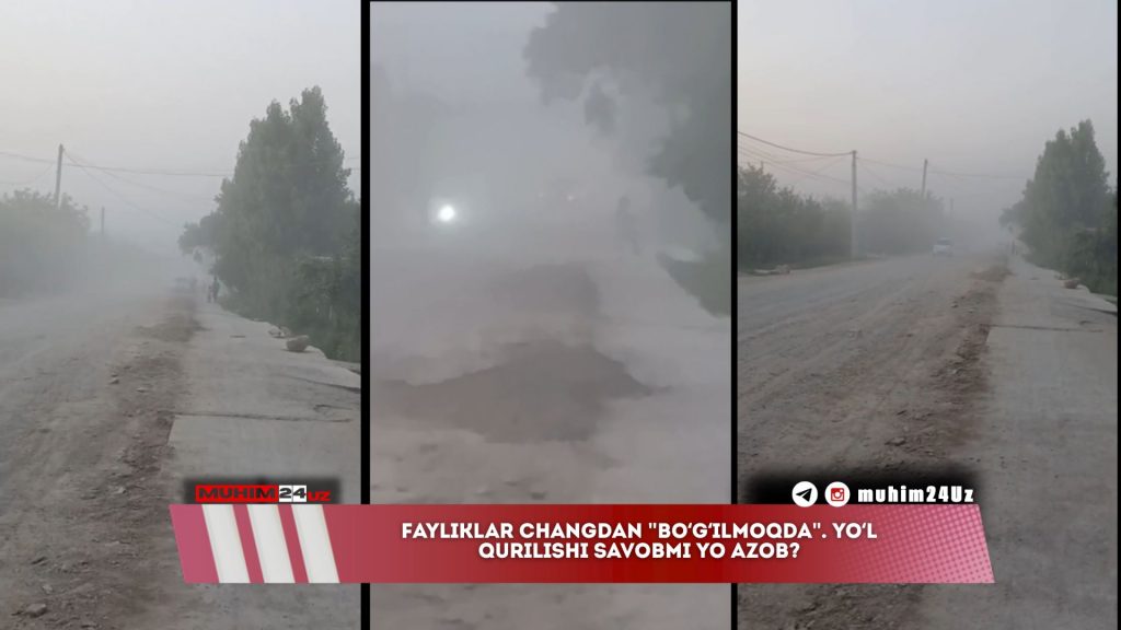 Fayliklar changdan &laquo;bo‘g‘ilmoqda&raquo;. Yo‘l qurilishi savobmi yo azob?