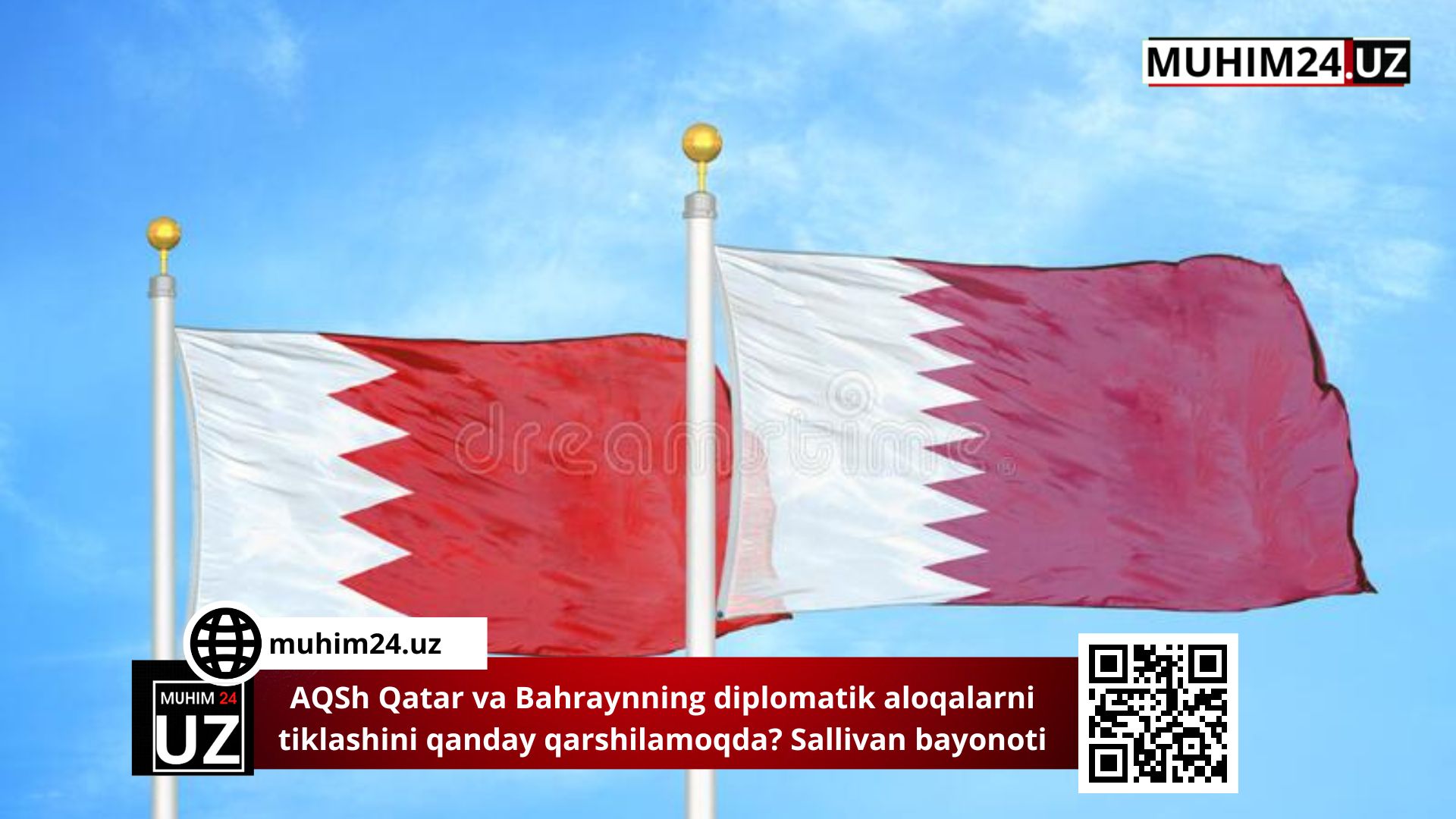 AQSh Qatar va Bahraynning diplomatik aloqalarni tiklashini qanday qarshilamoqda?