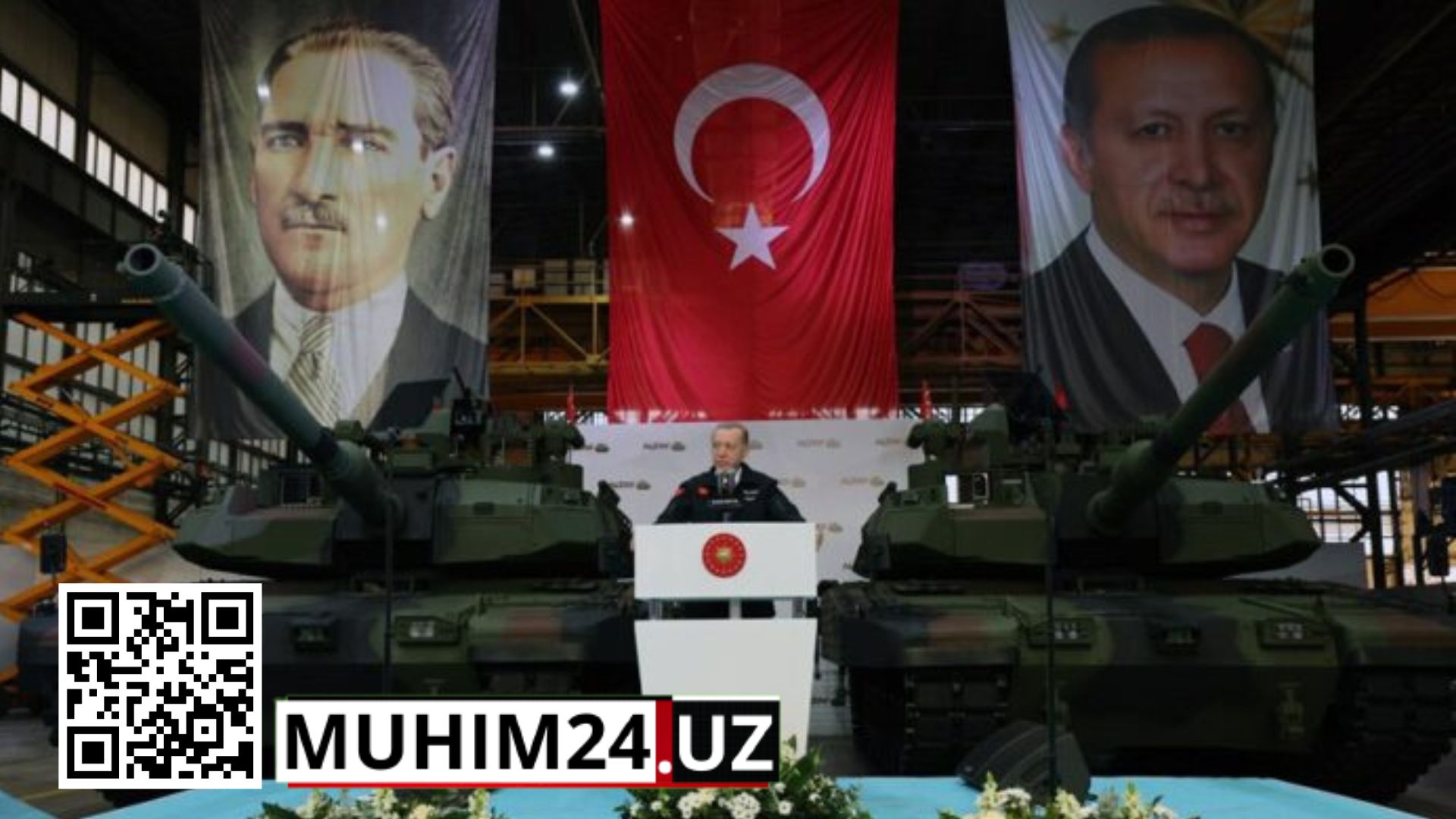 Turkiya yangi tank namoyishini oʻtkazdi