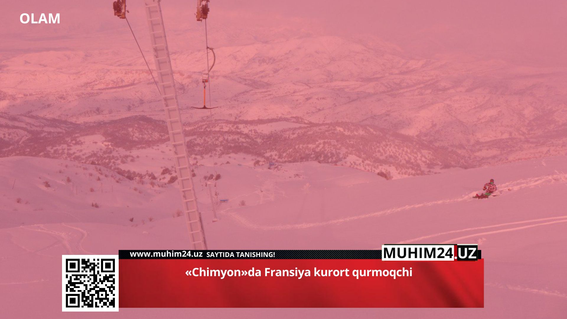 «Chimyon»da Fransiya kurort qurmoqchi