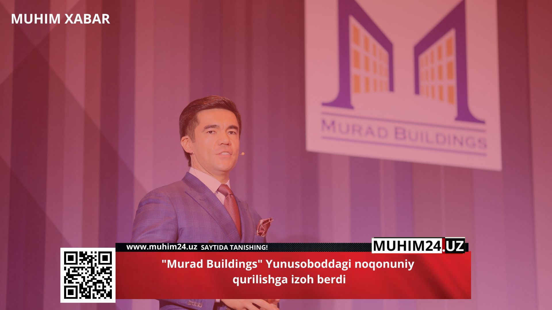 «Murad Buildings» Yunusoboddagi noqonuniy qurilishga izoh berdi