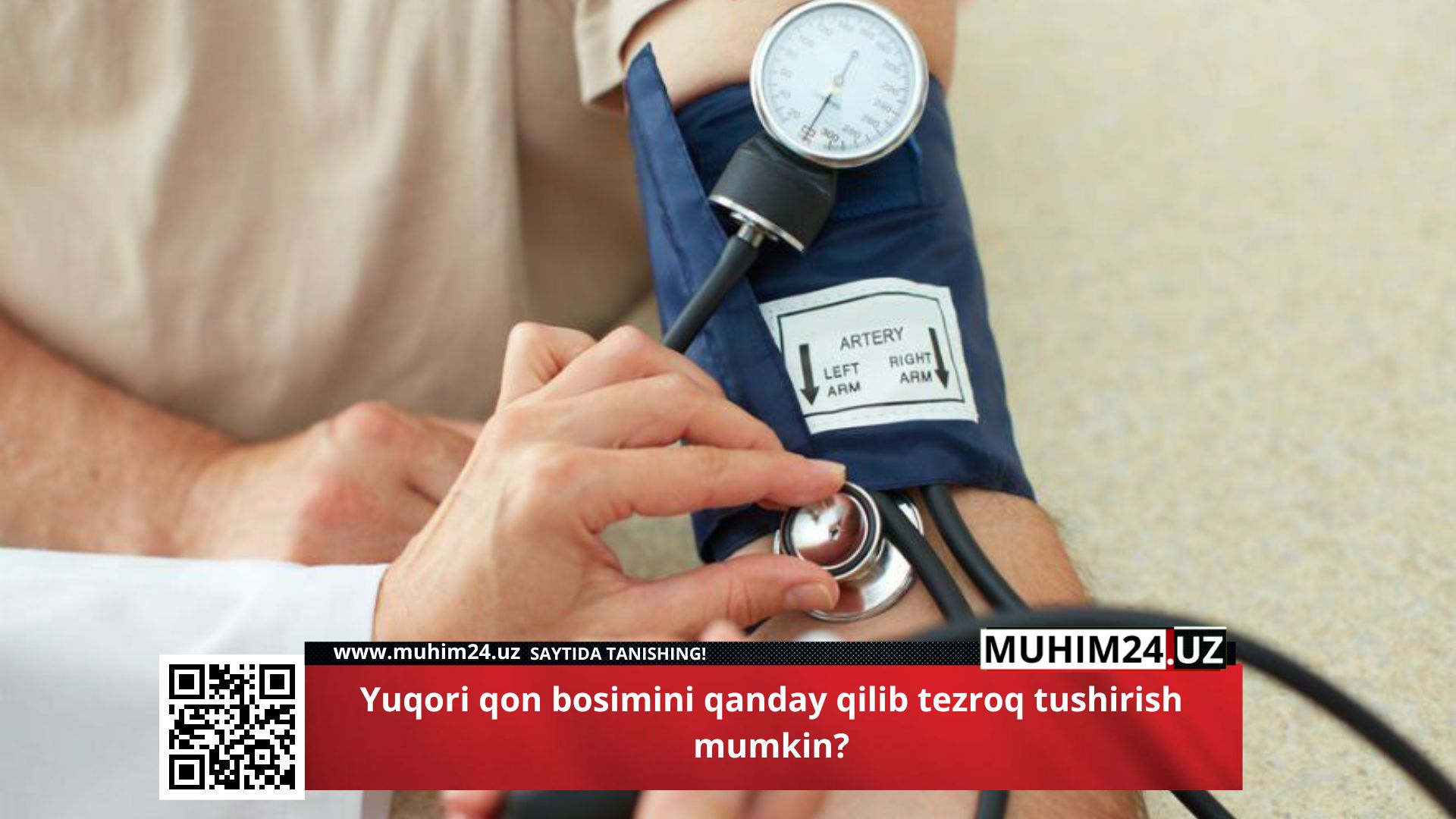 Yuqori qon bosimini qanday qilib tezroq tushirish mumkin?