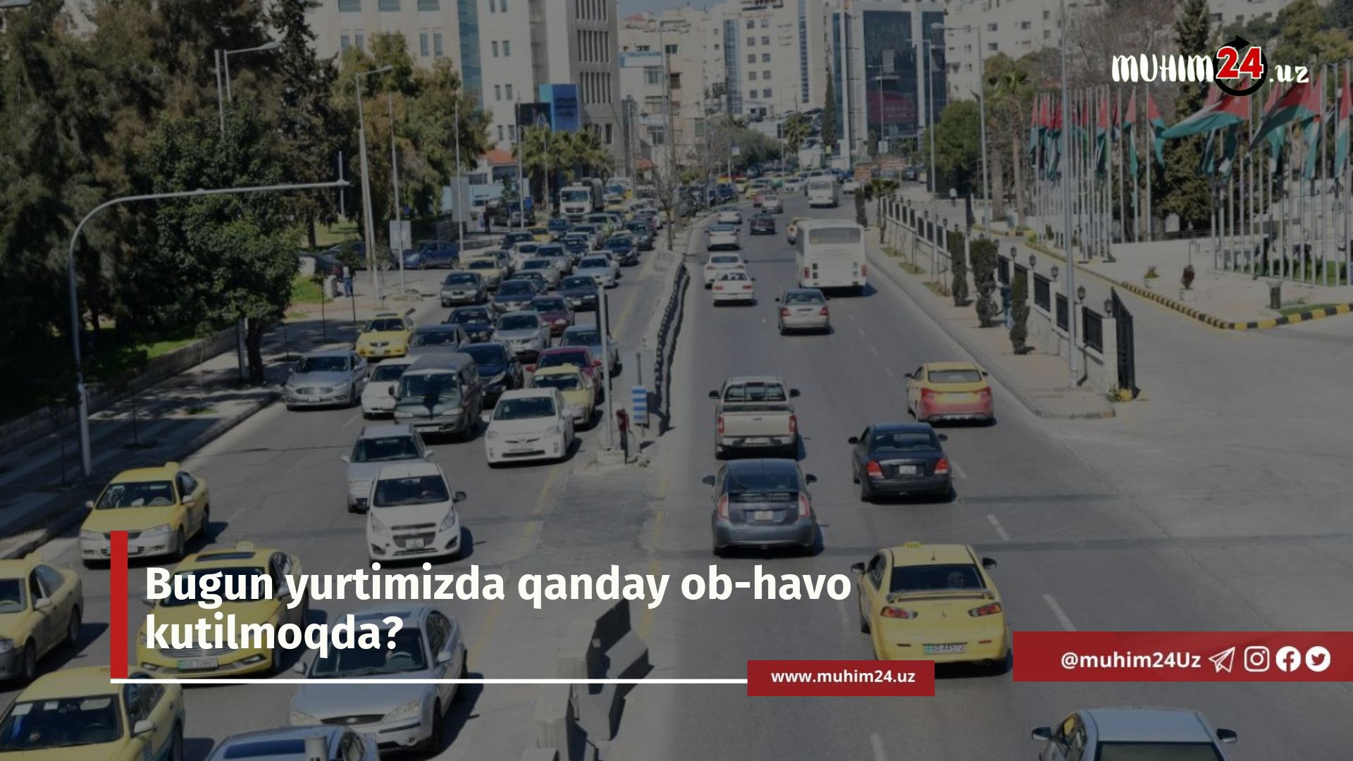Bugun yurtimizda qanday ob-havo kutilmoqda?