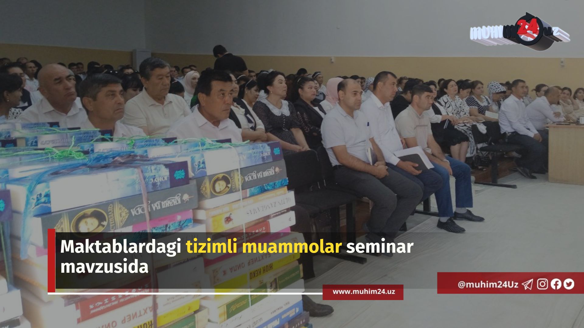 Maktablardagi tizimli muammolar seminar mavzusida