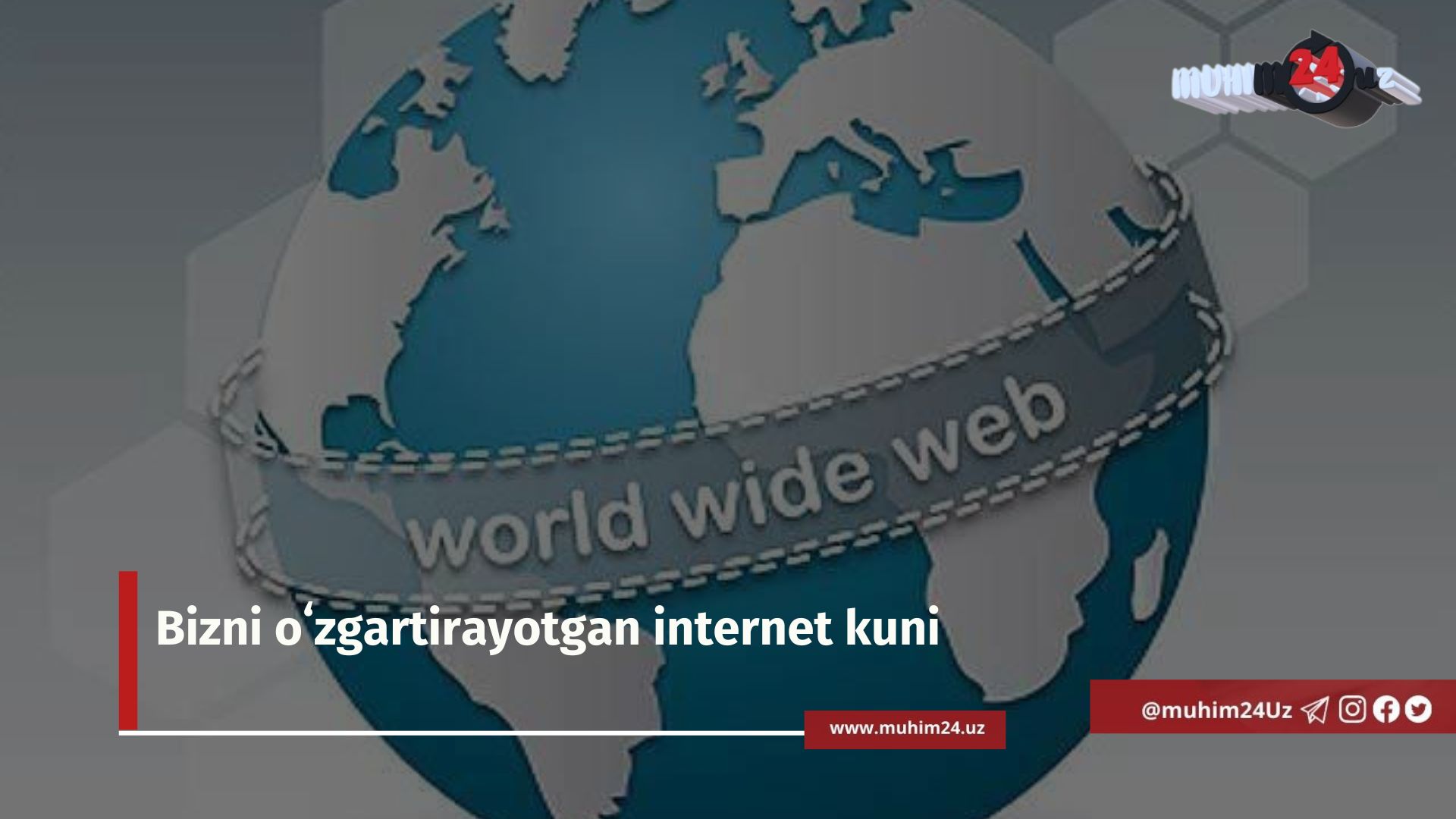 Bizni oʻzgartirayotgan internet kuni