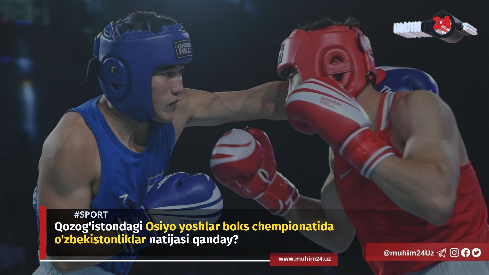 Qozog’istondagi Osiyo yoshlar boks chempionatida o’zbekistonliklar natijasi qanday?