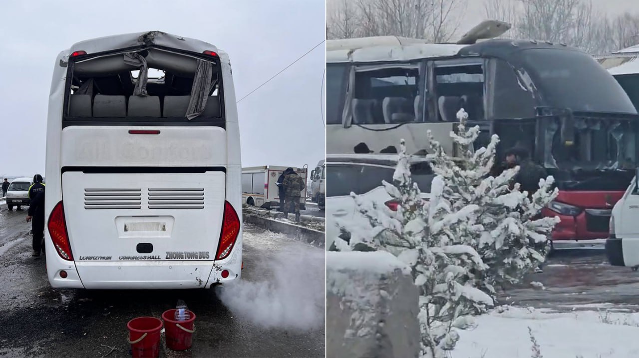 Samarqand: avtobus bilan YTH ortidan bir kishi vafot etdi