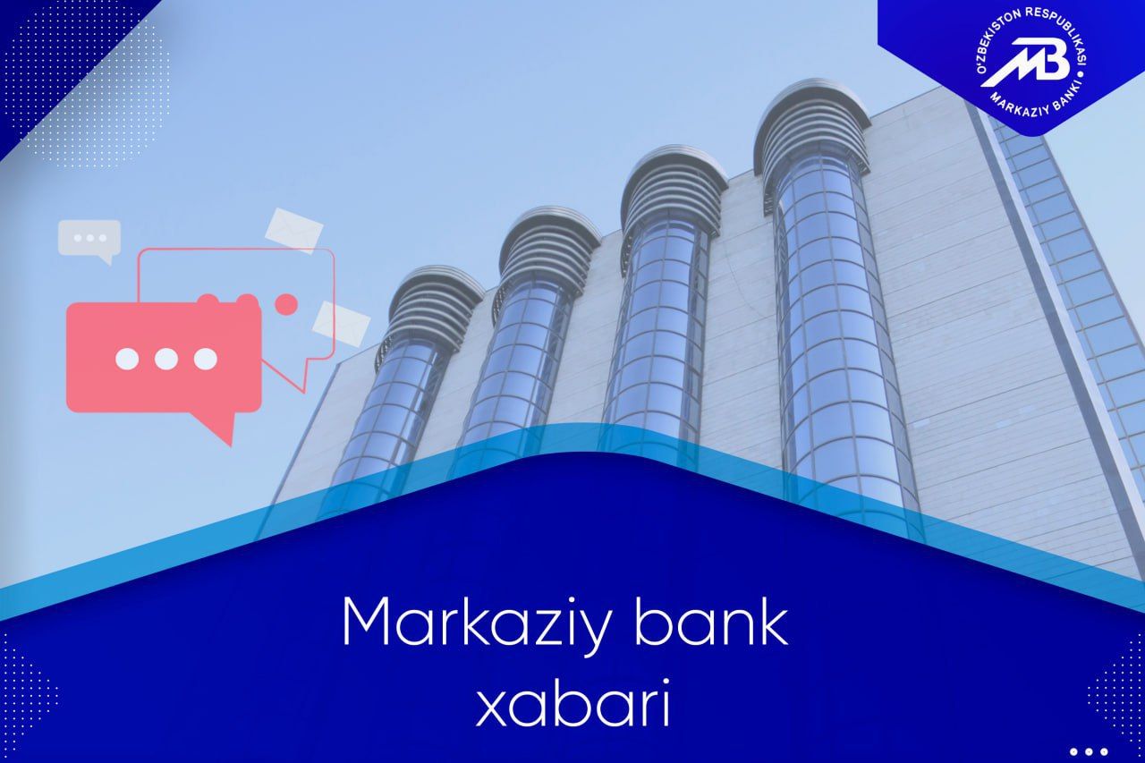 Markaziy bank yuborilayotgan SMS-xabarnomalarga tushuntirish berdi