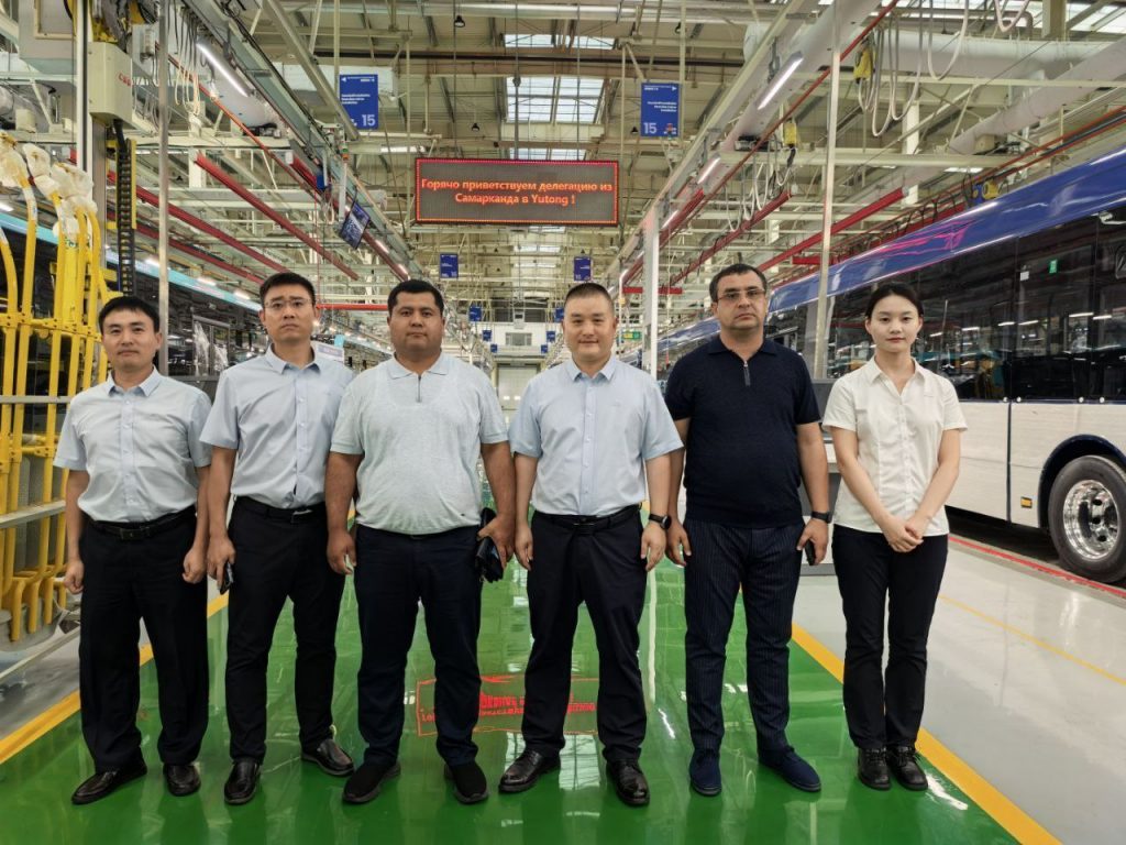 Samarqandga 330 ta “Yutong” avtobuslari olib kelinadi