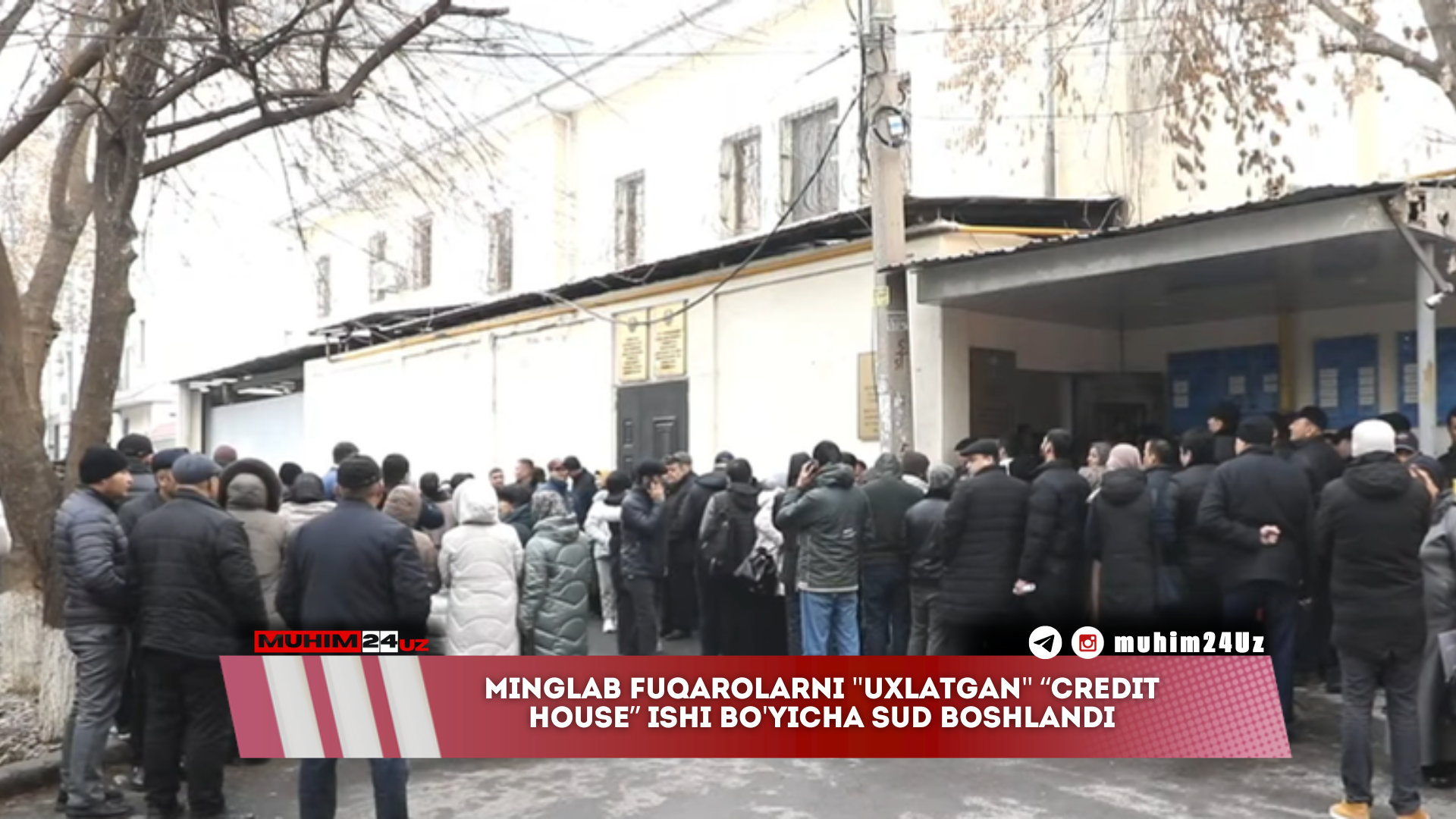 Minglab fuqarolarni &laquo;uxlatgan&raquo; “Credit House” ishi bo’yicha sud boshlandi