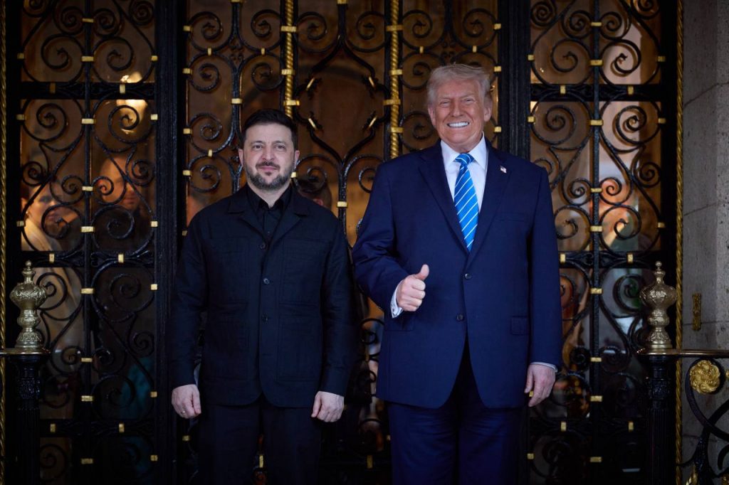 Zelenskiy Tramp bilan uchrashdi