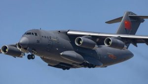 Xitoy Eronga qurol-yarog‘ ortilgan o‘n oltita transport samolyotini yubordi