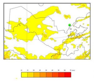 O‘zgidromet kuchli shamollar haqida ogohlantirmoqda