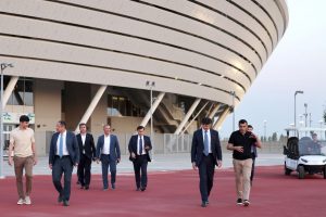 &laquo;Siti&raquo; himoyachisi Husanov Milliy olimpiya shaharchasiga keldi